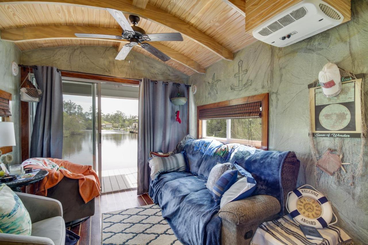 Bay St Louis Houseboat 6 Mi To Old Town And Beach! Shoreline Park Exterior foto